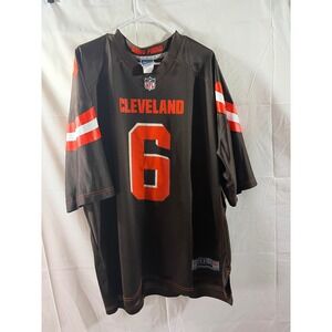 NFL Pro Line Cleveland Browns Baker Mayfield Jersey Brown Mens 3XL-B Dawg Pound